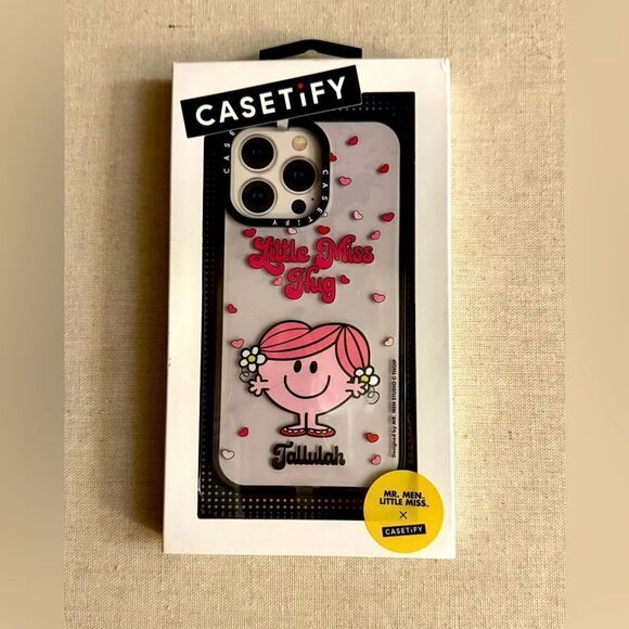 Casetify NIB Little Miss Hug iPhone 13 Pro Case  "Tallulah" - Picture 1 of 4